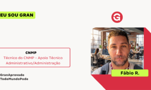 Como Fábio R. transformou o sonho em aprovação no CNMP!