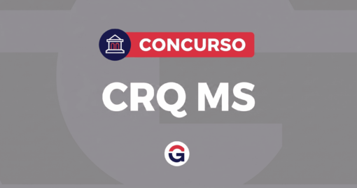 Edital CRQ MS saiu! 80 vagas. Inscrições abertas!