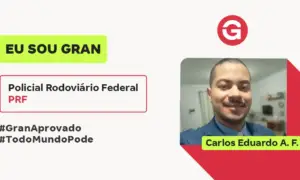 Aprovado no Concurso PRF: conheça Carlos A.!