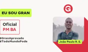 Aprovado no Concurso PM BA: conheça João P.!