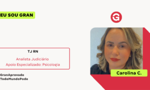 De rotina puxada à aprovação: Carolina C. aprovada no TJ RN!
