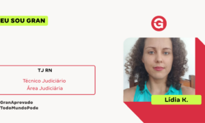Lídia K é aprovada no TJ RN após trajetória de superação!