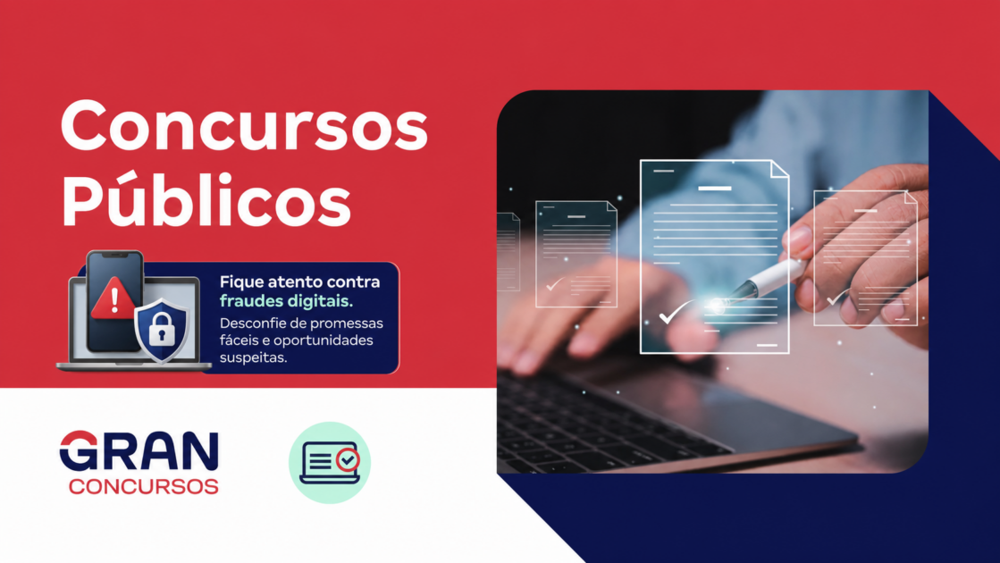 Concursos públicos: CUIDADO! Golpistas clonam sites de bancas