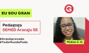 Entre trabalho, maternidade e aprovação: conheça Midian C.
