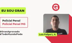 Luiz Felipe A. superou rotina e faturou 85 pontos na objetiva da PPMG!