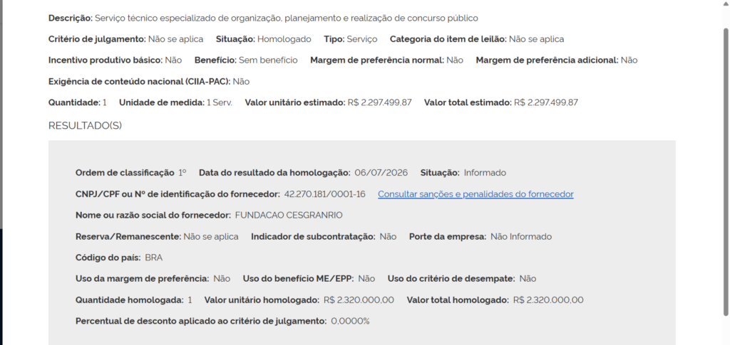 Concurso PC AP 2026: Banca definida