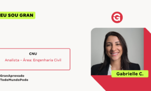 Do burnout à aprovação no CNU: conheça a história de Gabrielle C!