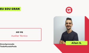Aprovado no Concurso MP PR: conheça Allan S.!