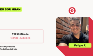 Aprovado no Concurso TSE Unificado: conheça Felipe F.!