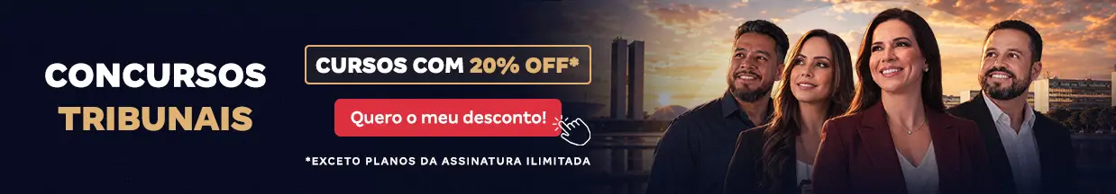 [Preparatórios] Concursos Tribunais – Cabeçalho