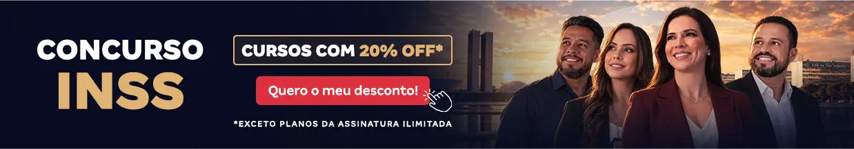 [Desconto curso avulso] Concurso INSS – Cabeçalho