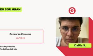 Aprovada no Concurso Correios: conheça Dalila S.!