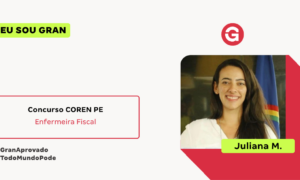 Aprovada no Concurso COREN PE: conheça Juliana M.