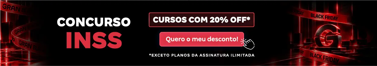 [Desconto curso avulso] Concurso INSS – Cabeçalho