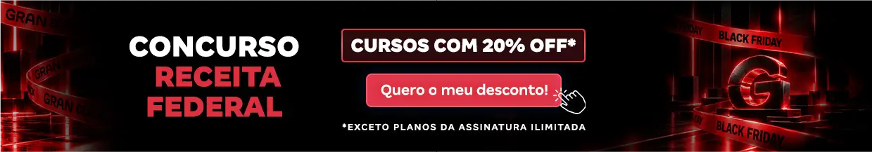 [Desconto curso avulso] Concurso Receita Federal – Cabeçalho