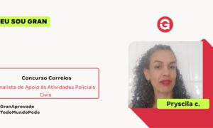 Aprovada no Concurso PCDF: conheça Pryscila C.