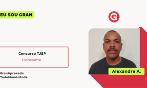 Aprovado no Concurso TJSP: conheça Alexandre A.