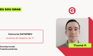 Aprovado no Concurso DATAPREV: conheça Thomé P.