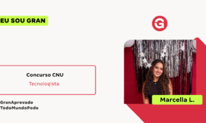 Aprovada no Concurso CNU: conheça Marcella L.