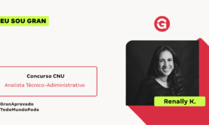 Aprovada no CNU: conheça Renally K.