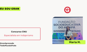 Aprovada no CNU: conheça Maria M