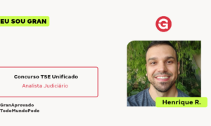 Aprovado no TSE Unificado: conheça Henrique R.