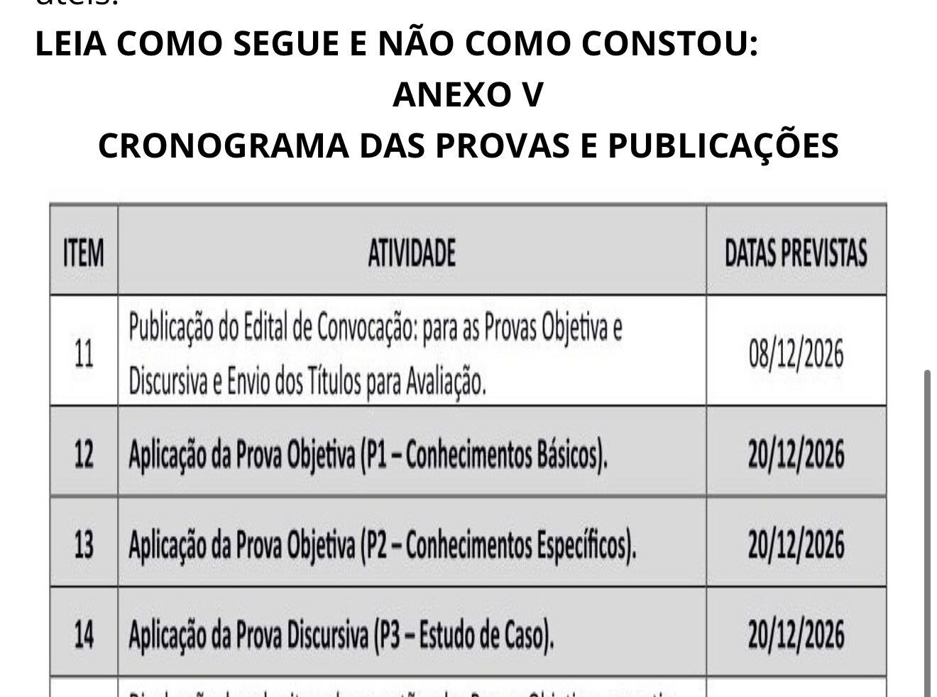 Cronograma atualizado do Concurso Sefaz SP