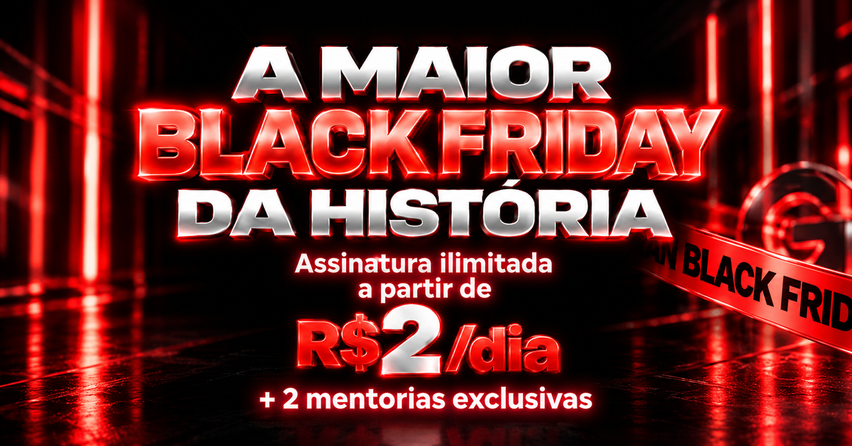 Black Friday Gran: comece sua preparação para os concursos de 2027