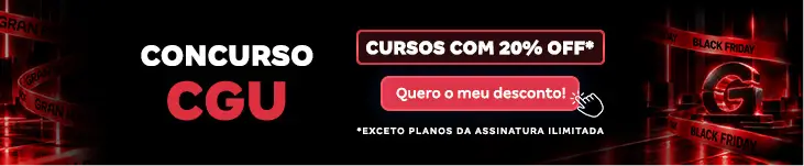 [Desconto curso avulso] Concurso CGU – Post